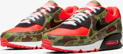 Obrázek produktu pro Nike Air Max 90 SP "Reverse Duck Camo Dark Sage and Solar Red", Velikost: 46
