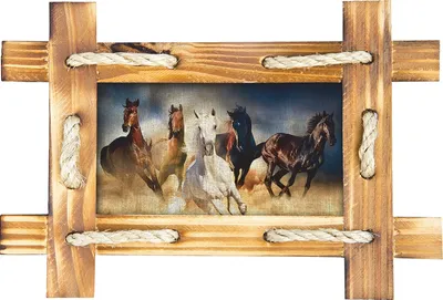 Produktbild von AG Design Wandstickers Pferde, 42.5 x 65 cm