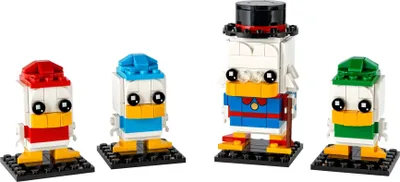Image de LEGO® BrickHeadz 40477 Scrooge McDuck, Tick, Trick & Track