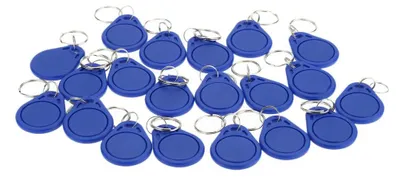 Image de 20pcs Tag RFID réinscriptible 125KHz Keyfob Keychain Cards Copier pour contrôle d'accès