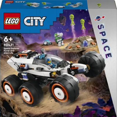 Immagine prodotto di LEGO City Rover di esplorazione spaziale e vita extraterrestre 60431
