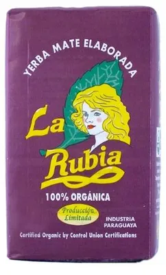 Productafbeelding van Yerba Mate La Rubia, verwerkt - 1 kg - Blondynka