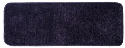 Immagine prodotto di Tappeto da bagno antiscivolo, color viola scuro, 45x120 cm, in microfibra
