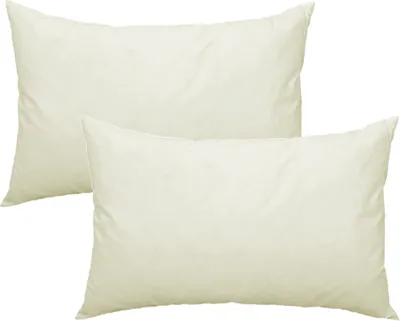 Produktbild von 2er Pack Füllkissen 40x60 cm Federn Kissen Inlett Kissenfüllung Kopfkissen Innenkissen
