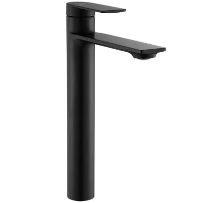 Zdjęcie produktu dla Bateria Umywalkowa REA STORM Czarna Black Wysoka