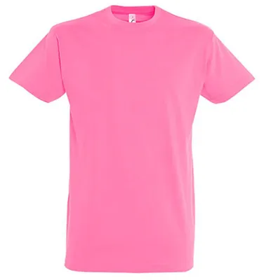 Image de SOLS - T-shirt « Imperial » pour hommes/femmes unie, coton filé à l'anneau LT2562 (L) (rose orchidée)