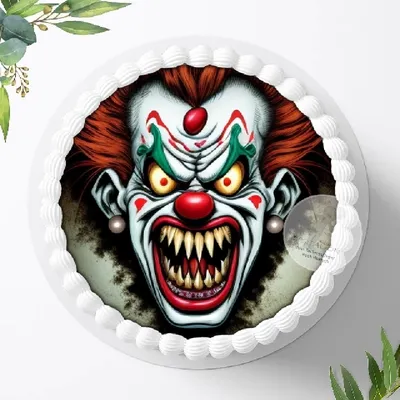 Produktbild von Für die Geburtstags Torte ein Tortenaufleger, Zuckerbild mit dem Motiv: Halloween , Essbares Foto für Torten, Fondant, Ø 20cm, 1185z