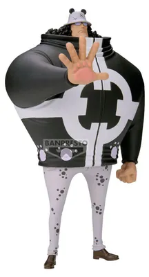 Obrázek produktu pro BANDAI Medvěd Bartholomäus s bundou | Sběratelská figurka One Piece | 18 cm