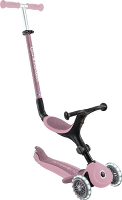 Image de GLOBBER GO-UP ACTIVE LIGHTS ECO - 3 en 1 tricycle, roue et trottinette, 120/80 mm, 3 roues, hauteur réglable, baie