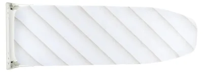 Obrázok produktu pre Žehliaca doska na upevnenie na stenu – skladacia, 95 x 30 cm – biela