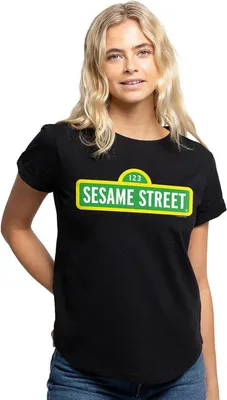 Produktbild von Sesame Street - T-Shirt für Damen TV2980 (M) (Schwarz)