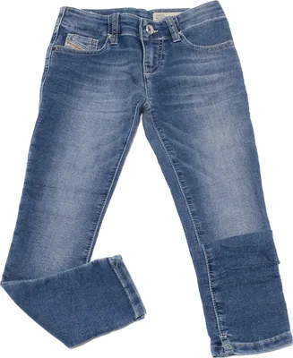 Immagine prodotto di 0057W jeans bimba DIESEL blu denim super slim stretch skinny pant kid