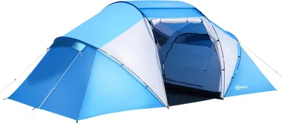 Obrázek produktu pro Stan, 430 x 240 x 170 cm, jedna ložnice, modrá a bílá barva