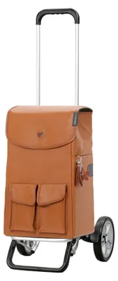 Zdjęcie produktu dla Koszyk zakupowy Andersen Shopper Alu Star, wózek na zakupy Abbo, 54 cm