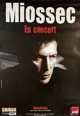 Produktbild von MIOSSEC – Konzert 2009 – Plakat / Poster – 70x100 cm