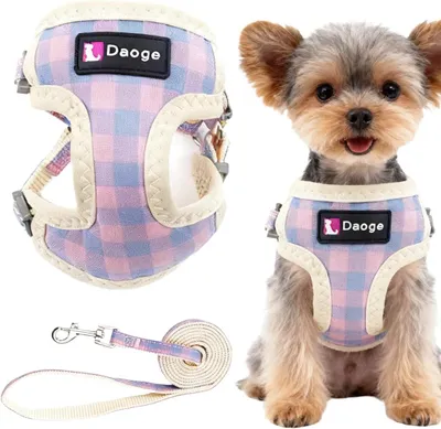 Obrázok produktu pre Postroj pre psov S, nastaviteľný na chôdzu, 1,5 kg až 3,5 kg