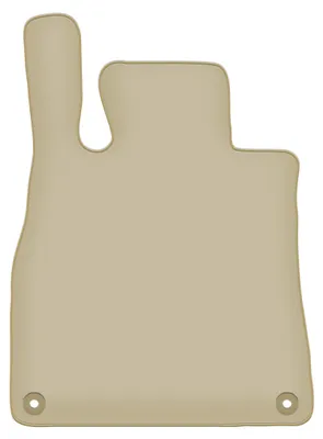 Image de Tapis conducteur moquette PREMIUM beige compatible avec Mercedes S W222 (2013-2020, berline) – avec fixations – sur‑mesure