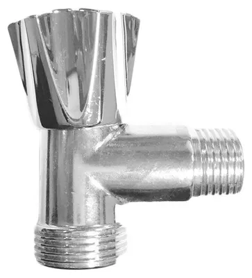 Produktbild von Waschmaschinenhahn mit ABS-Griff Anschluss 3/4 Zoll