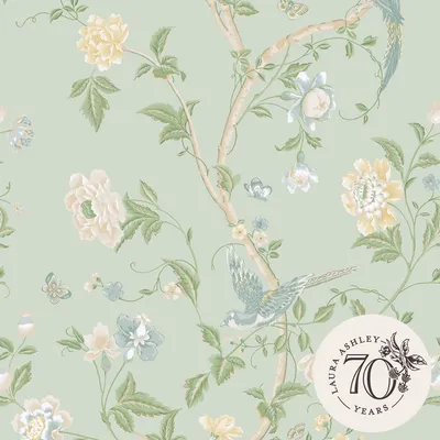 Produktbild von Laura Ashley Vliestapete Sommerpalast 1000x52cm