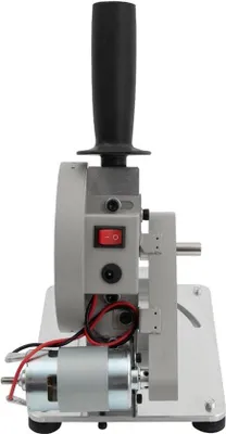 Immagine prodotto di Mini sega da banco - Lama da 4 pollici - 96 W - 9000 giri/min - Alluminio - Adatta per legno e metallo