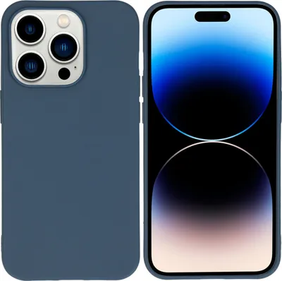 Produktbild von imoshion TPU Color Cover iPhone 14 Pro - Dunkelblau