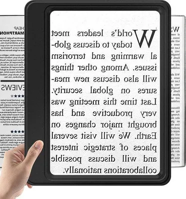Obrázok produktu pre Okuliare na čítanie s LED osvetlením a lupou