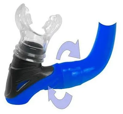 Obrázok produktu pre Detský šnorchel Aqua-Speed Samos modrý 24448