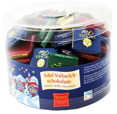 Produktbild von Storz Täfelchen 'Frohe Weihnachten' 100er