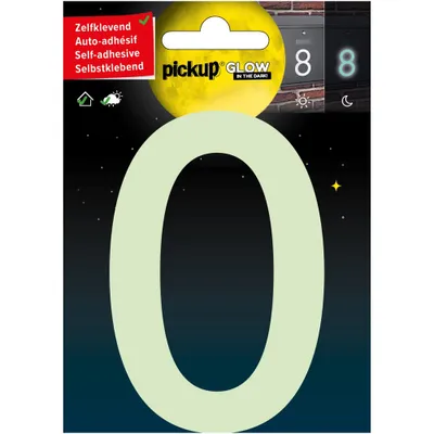Image de Pickup Numéro de maison phosphorescent 0 10 cm