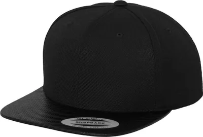 Immagine prodotto di FLEXFIT 6089CA | Carbon Snapback Cap / Berretto / Cappello - Colore: Nero/Carbonio - Taglia: Unica