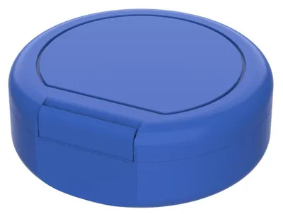 Obrázek produktu pro Krabička na oběd "Mini-Box" - Kompaktní krabička na svačinu se zacvakávacím uzávěrem - Úložný box je vyroben v Německu a neobsahuje BPA - standardní modrý PP