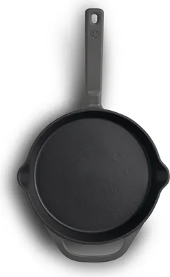 Produktbild von SPRINGLANE Gusseisen Bratpfanne Grau, Ø24 cm - Emailliert - Gusspfanne - Für alle Herdarten inkl. Induktion geeignet