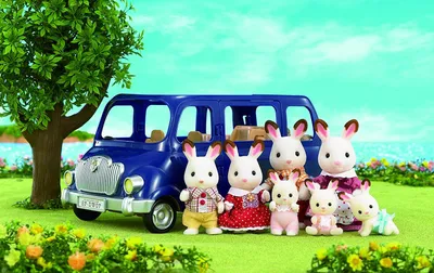Produktbild von Sylvanian Families Familien-Siebensitzer
