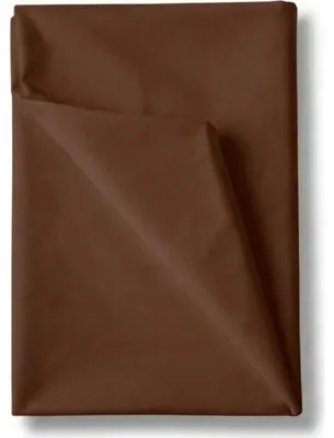 Immagine prodotto di Kvalitex Lenzuolo di cotone marrone scuro 150x230cm