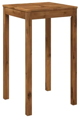 Zdjęcie produktu dla Stół barowy ogrodowy naturalny 60 x 60,5 x 105 cm