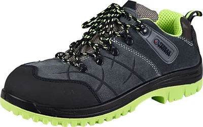 Obrázok produktu pre Bezpečnostná obuv TERRAX WORKWEAR S1P, sivá/zelená, farba:sivá/zelená, veľkosť:44