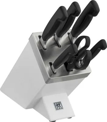 Produktbild von Zwilling Vier Sterne Messerblock 7-tlg. weiß