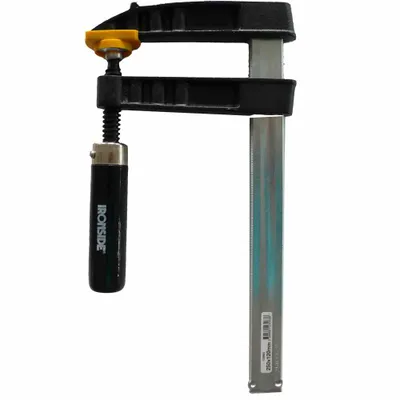 Image de Ironside 123-067 Serre-joint à vis 600 x120mm 30 x 8, noir/gris