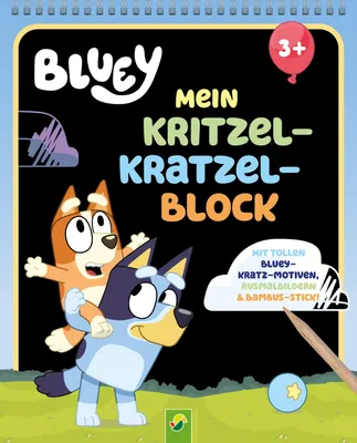 Produktbild von Bluey Mein Kritzel-Kratzel-Block