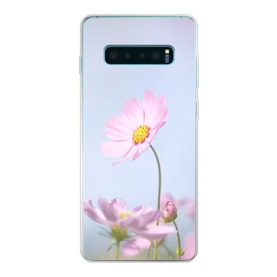 Produktbild von MuchoWow® Handyhülle Schutzhülle Hülle für Samsung Galaxy S10 Plus Blumen - Rosa - Draußen - Natur Silikon Softcase Handy Hülle - Schutzhülle