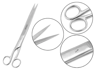 Produktbild von Papierschere Tapezierschere Bastelschere Universal Büroschere Edelstahl rostfrei (30 cm)