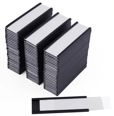 Image de Supports magnétiques pour étiquettes - Lot de 80 pièces pour le bureau