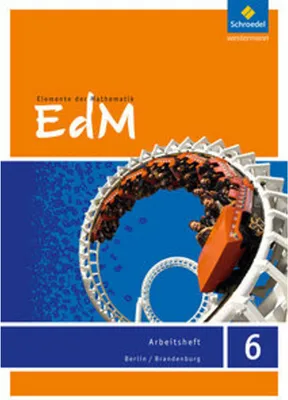 Obrázok produktu pre Elemente der Mathematik 6. Arbeitsheft. S1. Berlin / Brandenburg