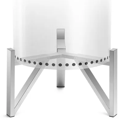 Immagine prodotto di Supporto per focolare in acciaio inox - Regolabile per 38,1 cm e 49,5 cm - Per esterno