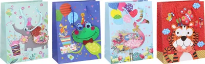 Produktbild von Geschenktüte L 42x31x12 cm Kinder