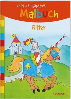 Produktbild von Mein schönstes Malbuch - Ritter