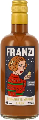 Produktbild von Franzi Gebrannte Mandel Likör 500ml 15%Vol.