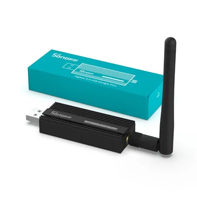 Produktbild von SONOFF Zigbee 3.0 USB Dongle Plus,Zigbee Gateway TI CC2652P + CP2102N Zigbee USB Stick,Zigbee Hub für ZHA in Home Assistant or Zigbee2MQTT,Open HAB etc.