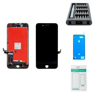 Produktbild von iPhone 8 Plus Display schwarz - Premium-Set