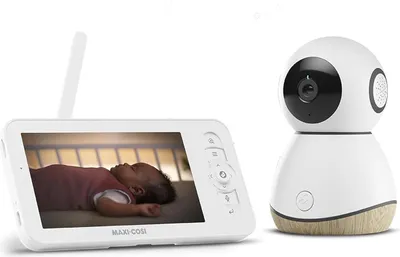Produktbild von Maxi-Cosi See Pro Babyphone, mit Kamera Handy, Babyphone Kamera, Schreiübersetzer, automatische Bewegungserkennung, Ultra-HD (2K) Video, 5" Bildschirm, Teil von Maxi-Cosi Connected Home